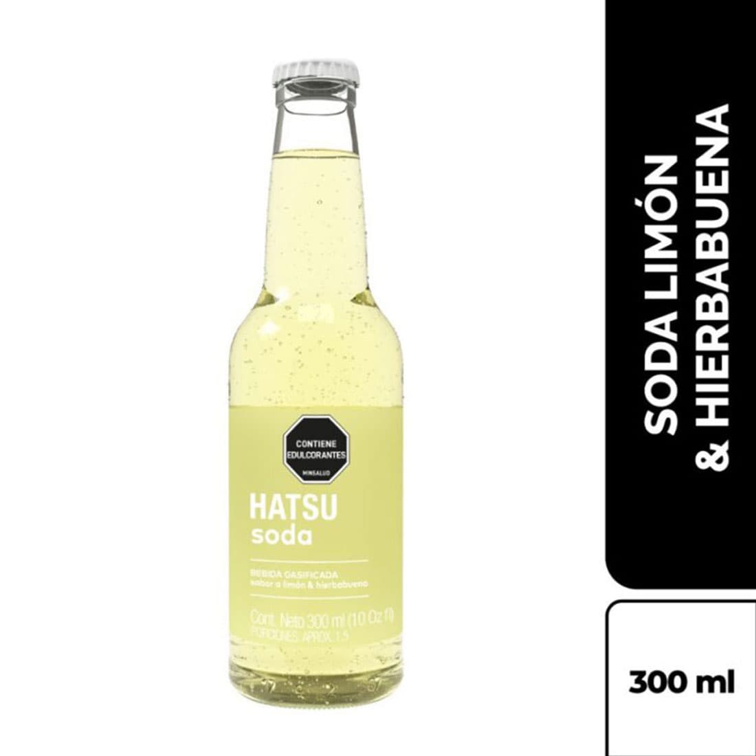 Imagen de Soda Hatsu Limón Hierbabuena 300ml