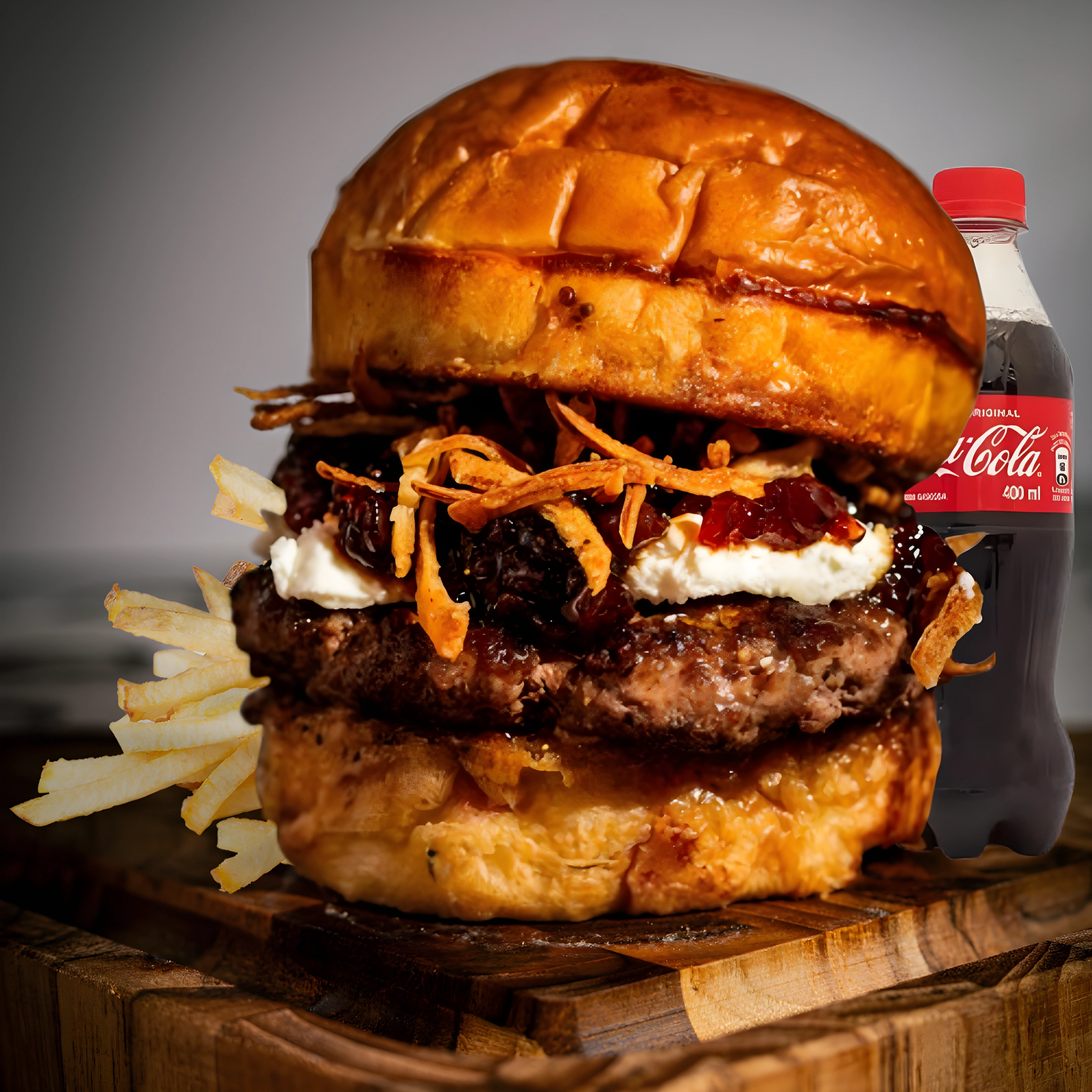 Hamburguesa Red Mountain en Combo