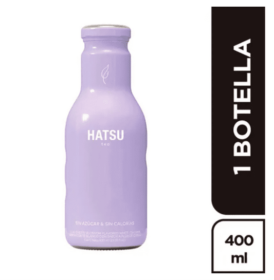 Té Hatsu Lila con flor cerezo