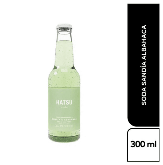 Soda Hatsu Sandia & Albahaca