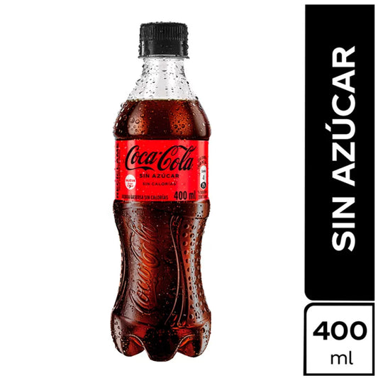 Coca-cola sin azucar 400ml