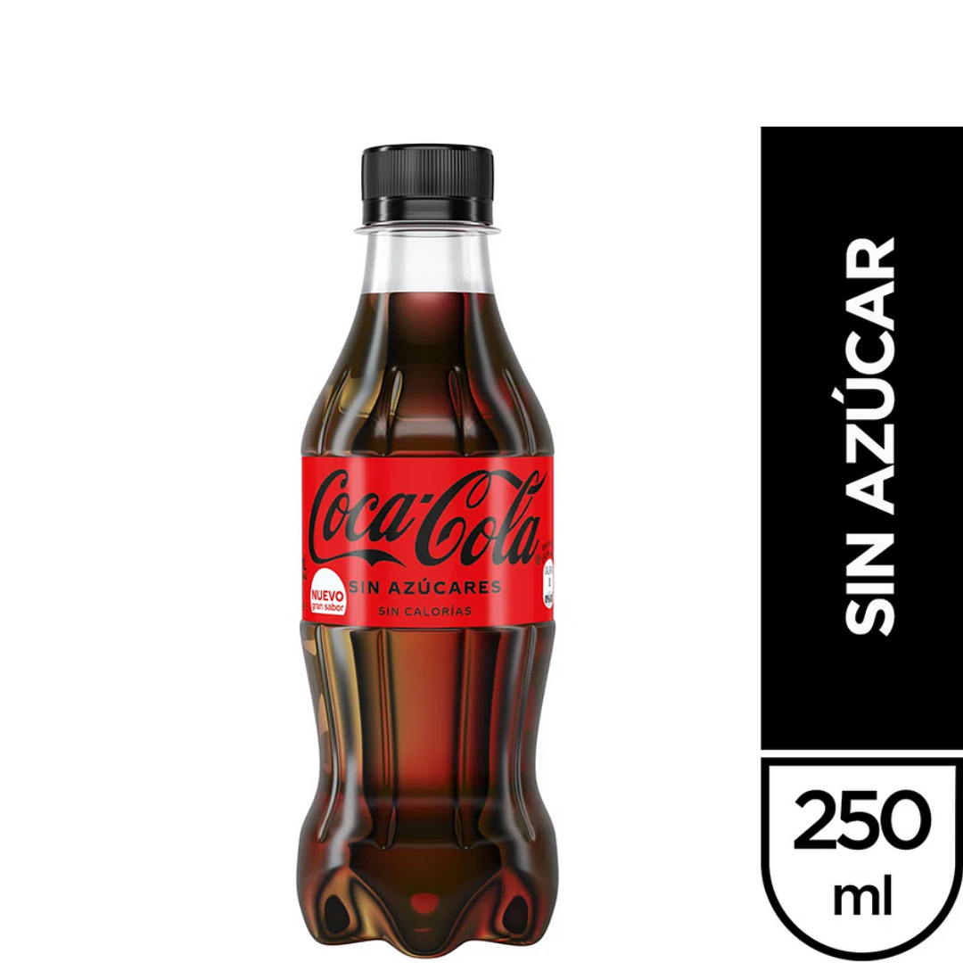 Coca-cola sin azucar 250ml
