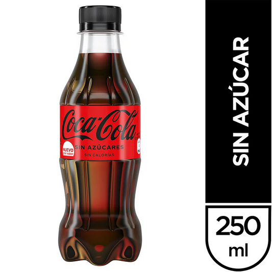 Coca-cola sin azucar 250ml